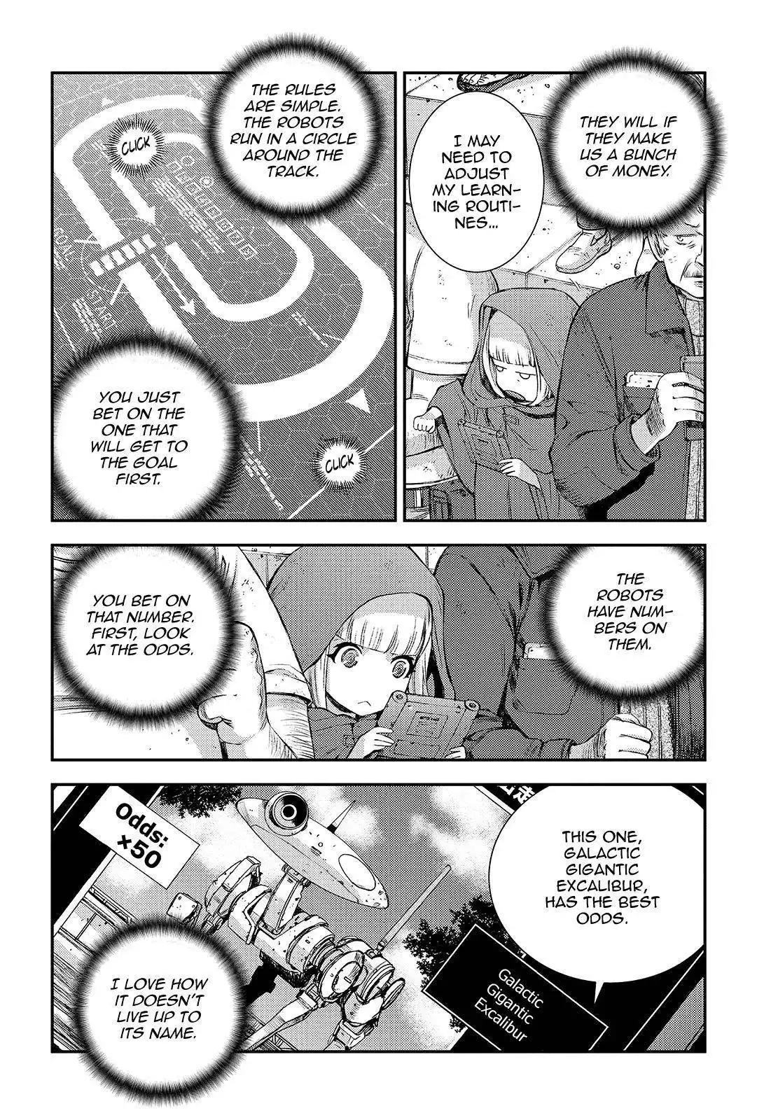 Aoki Hagane no Arpeggio Chapter 123.5