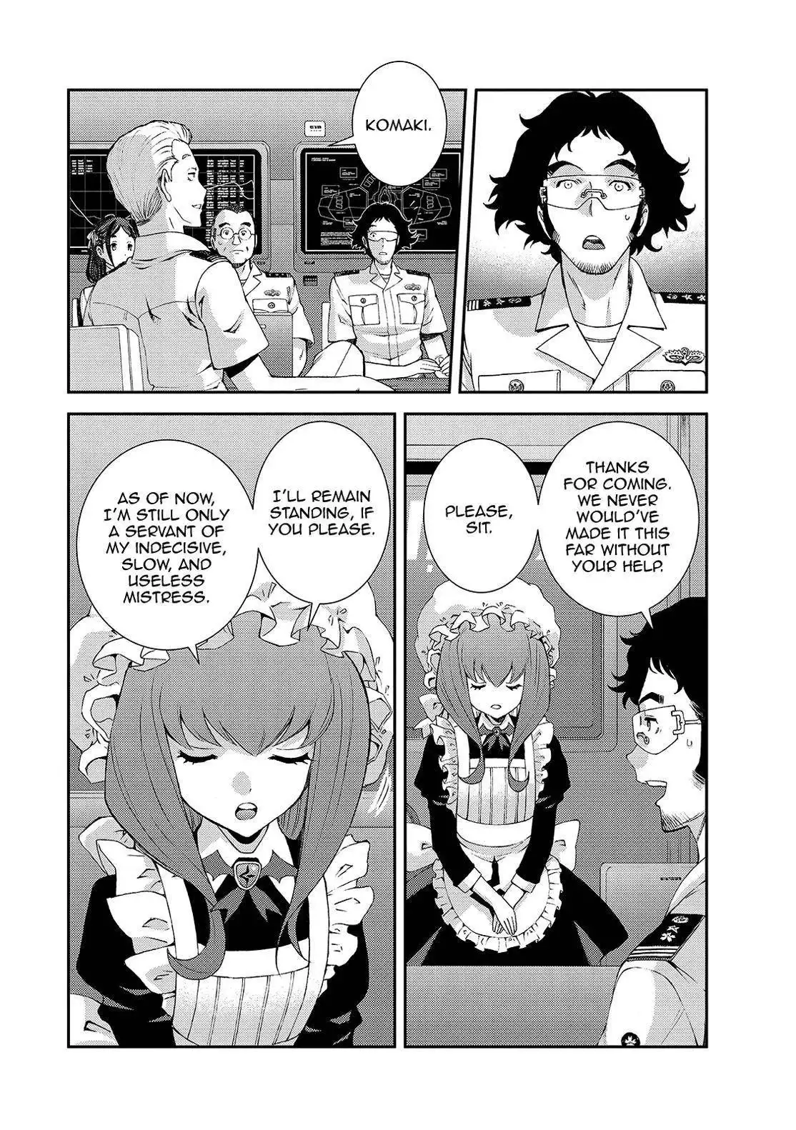 Aoki Hagane no Arpeggio Chapter 125