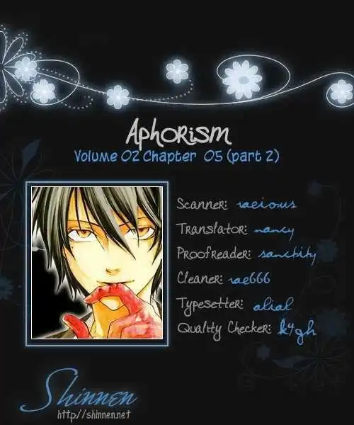 Aphorism Chapter 5.5 20