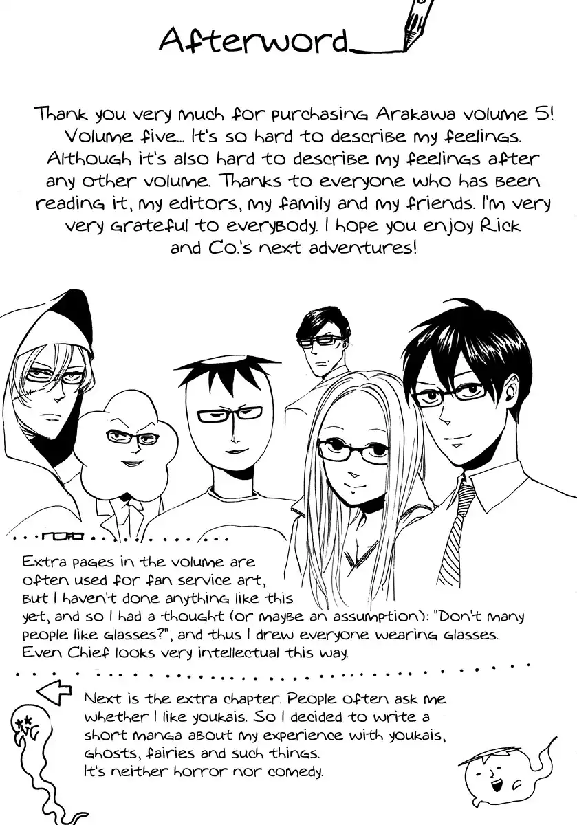 Arakawa Under the Bridge Chapter 136