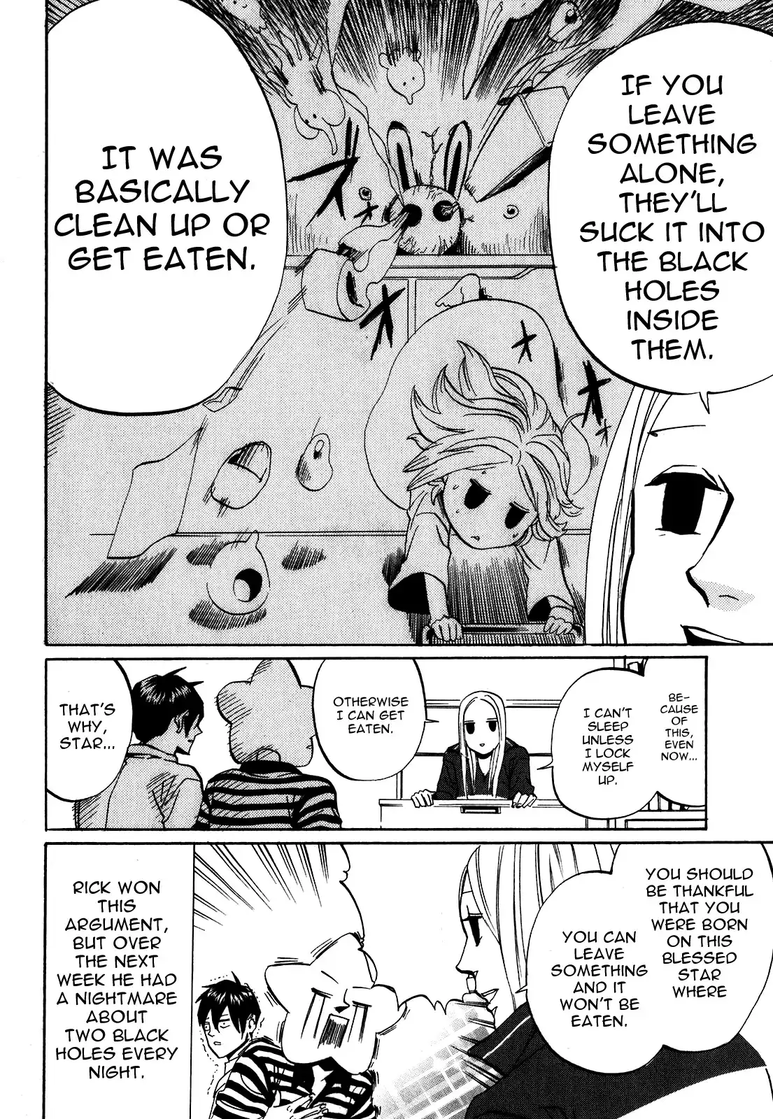 Arakawa Under the Bridge Chapter 208