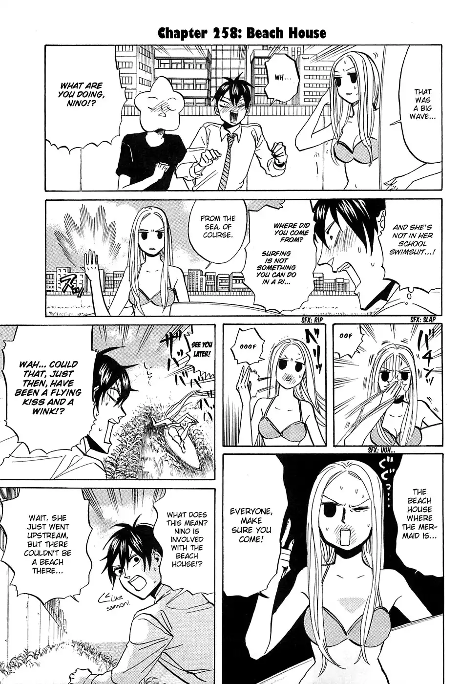 Arakawa Under the Bridge Chapter 258