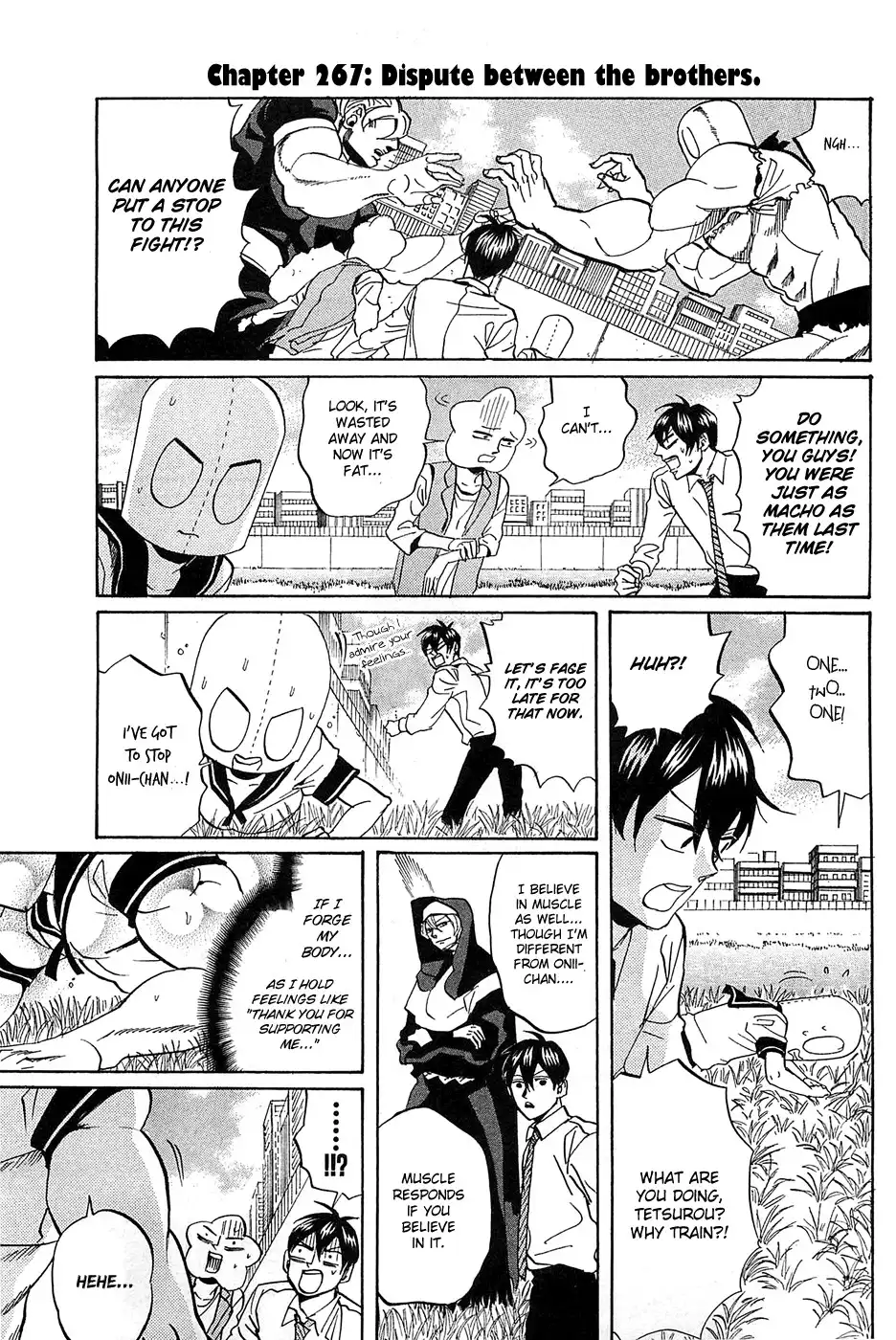 Arakawa Under the Bridge Chapter 267