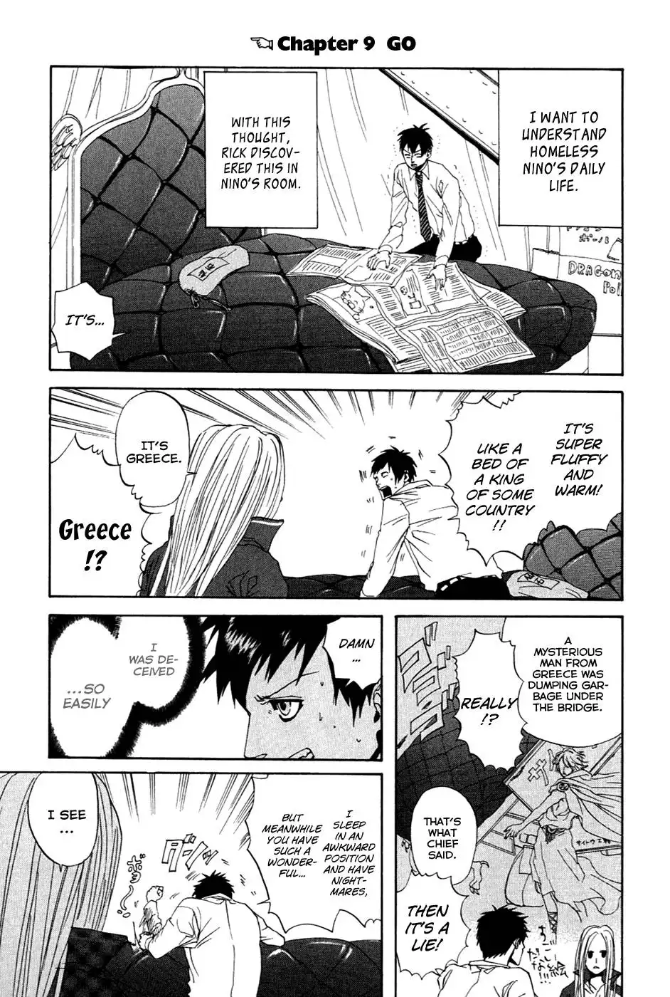 Arakawa Under the Bridge Chapter 9