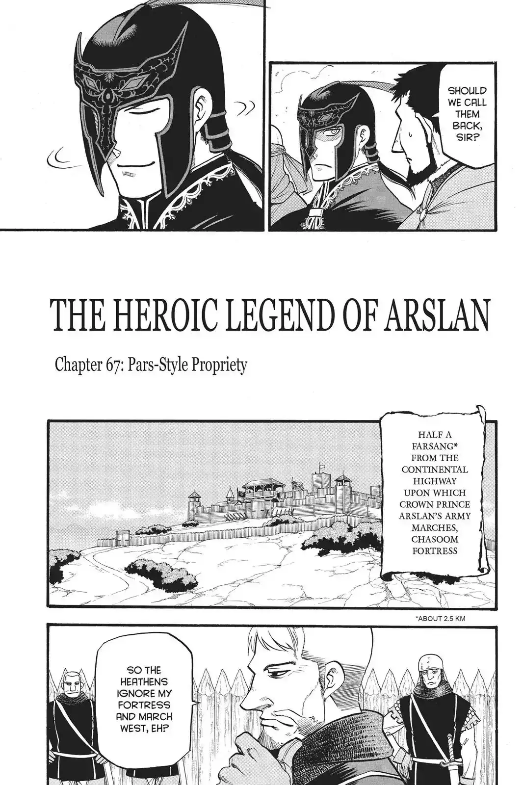 Arslan Senki (ARAKAWA Hiromu) Chapter 67