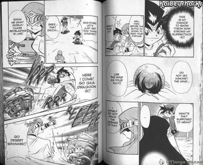 Bakuden Shoot Beyblade Chapter 11.4