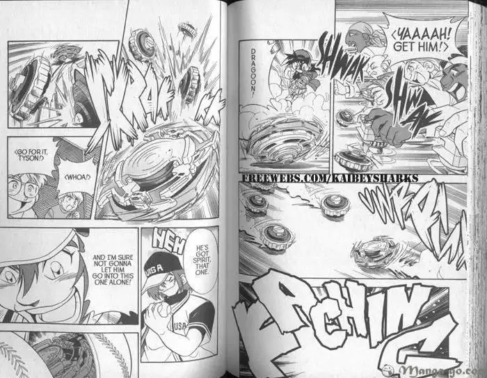 Bakuden Shoot Beyblade Chapter 4.2