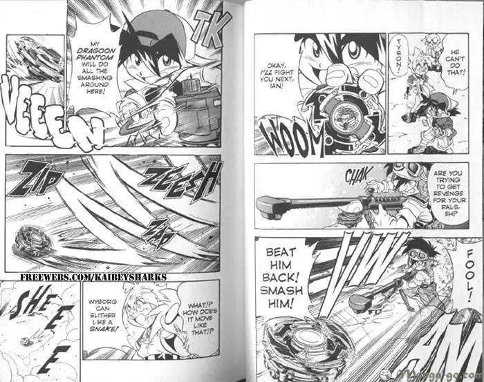 Bakuden Shoot Beyblade Chapter 6.1