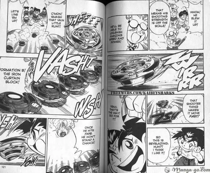 Bakuden Shoot Beyblade Chapter 6.2