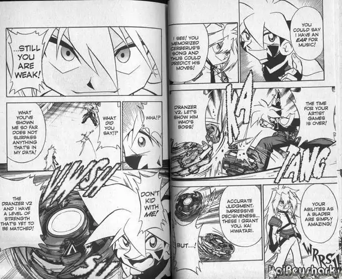 Bakuden Shoot Beyblade Chapter 9.2