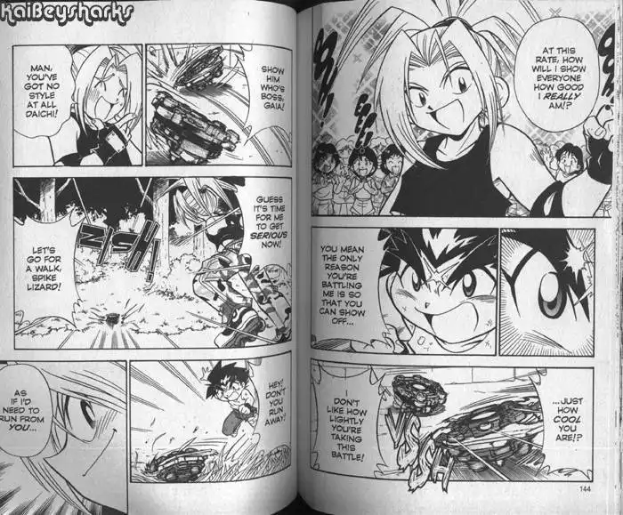 Bakuden Shoot Beyblade Chapter 9.4