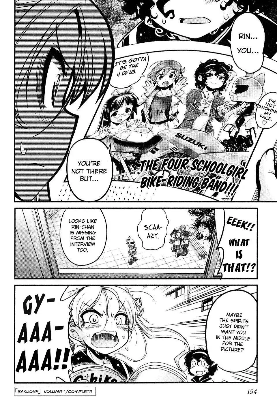 Bakuon!! Chapter 8