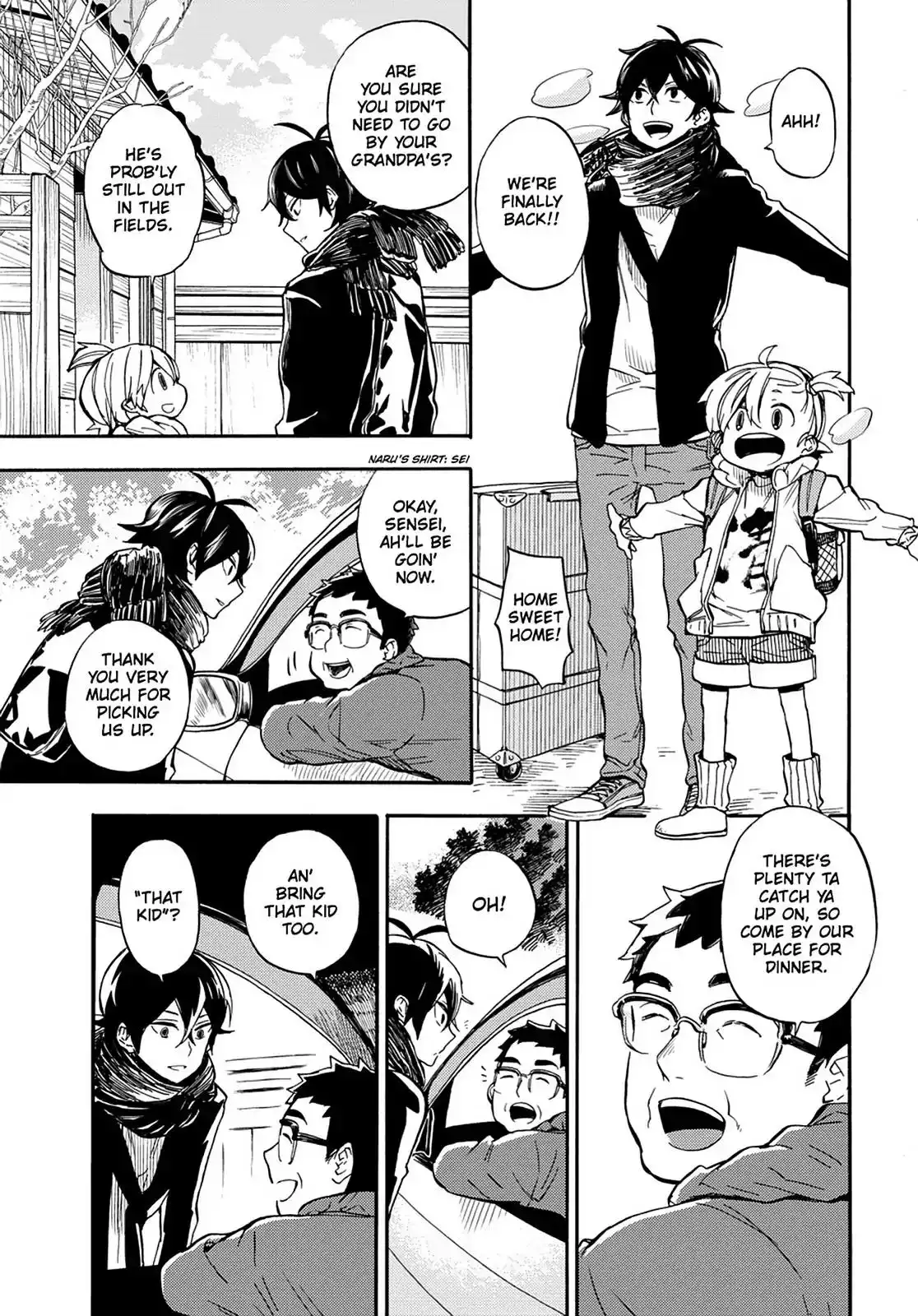 Barakamon Chapter 101