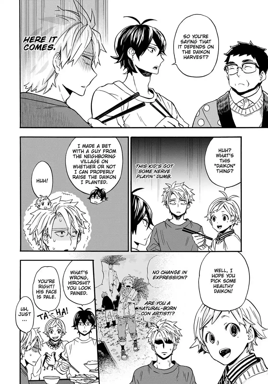 Barakamon Chapter 102