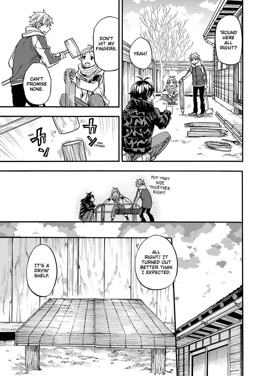 Barakamon Chapter 104