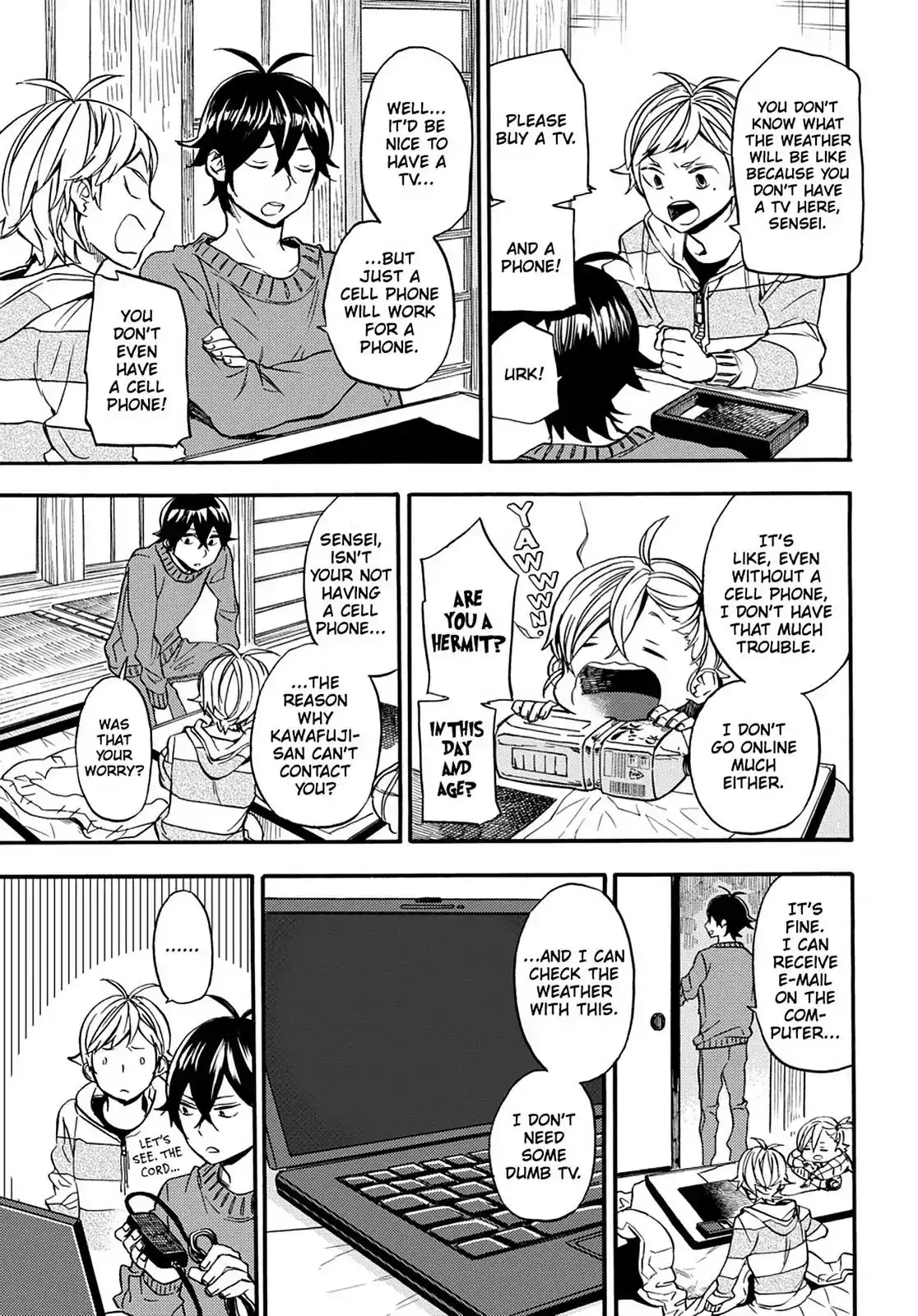 Barakamon Chapter 105