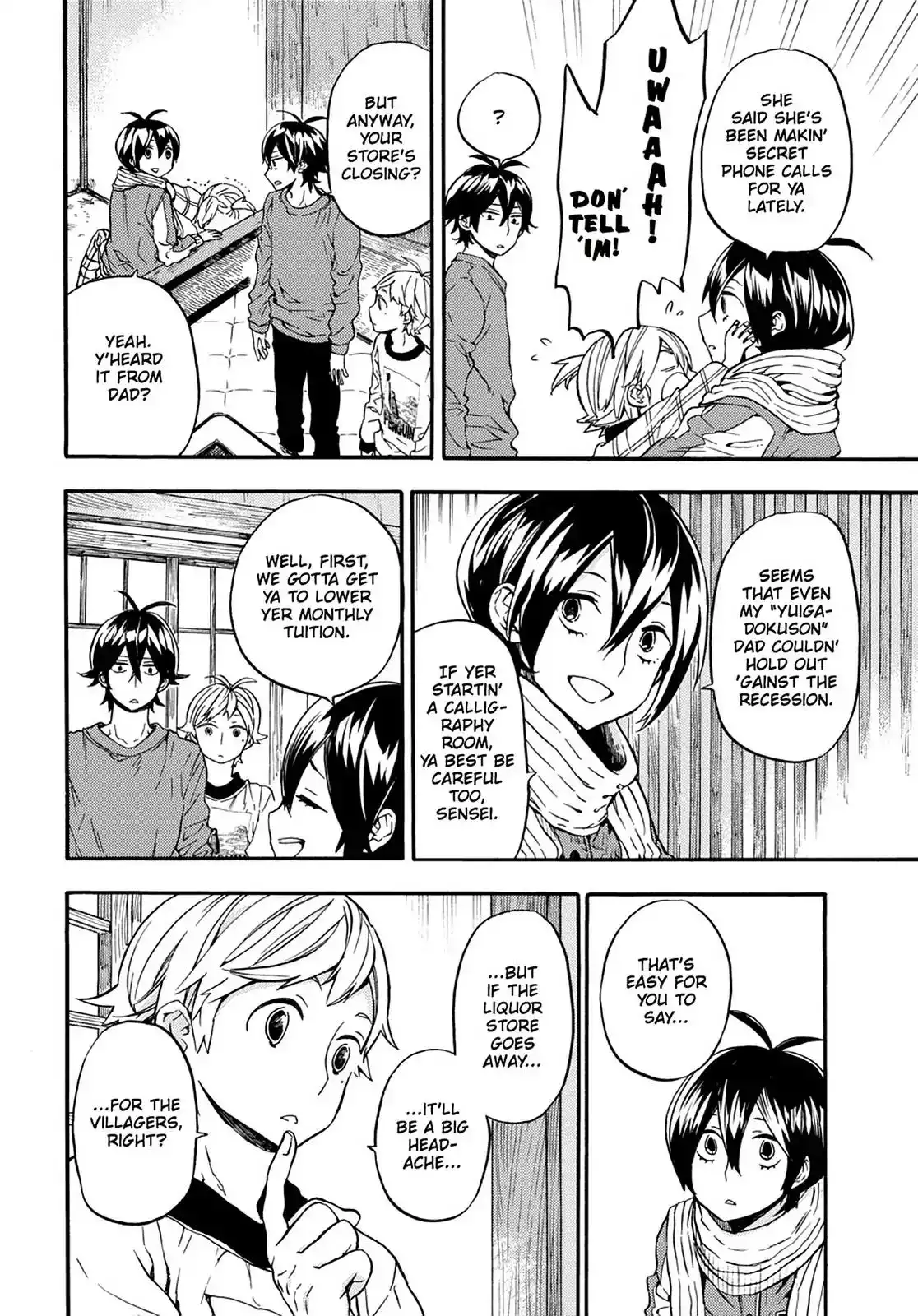 Barakamon Chapter 106