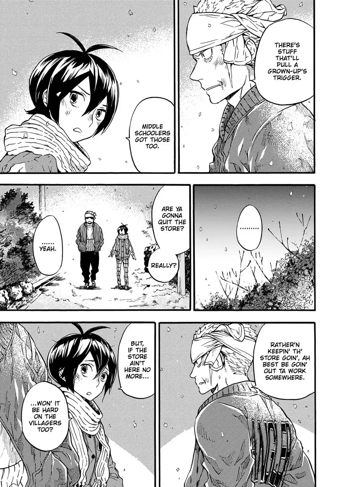 Barakamon Chapter 106