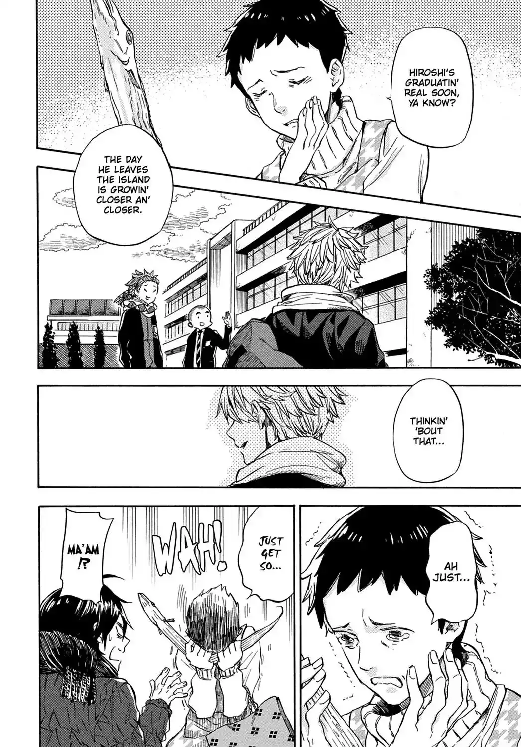 Barakamon Chapter 108