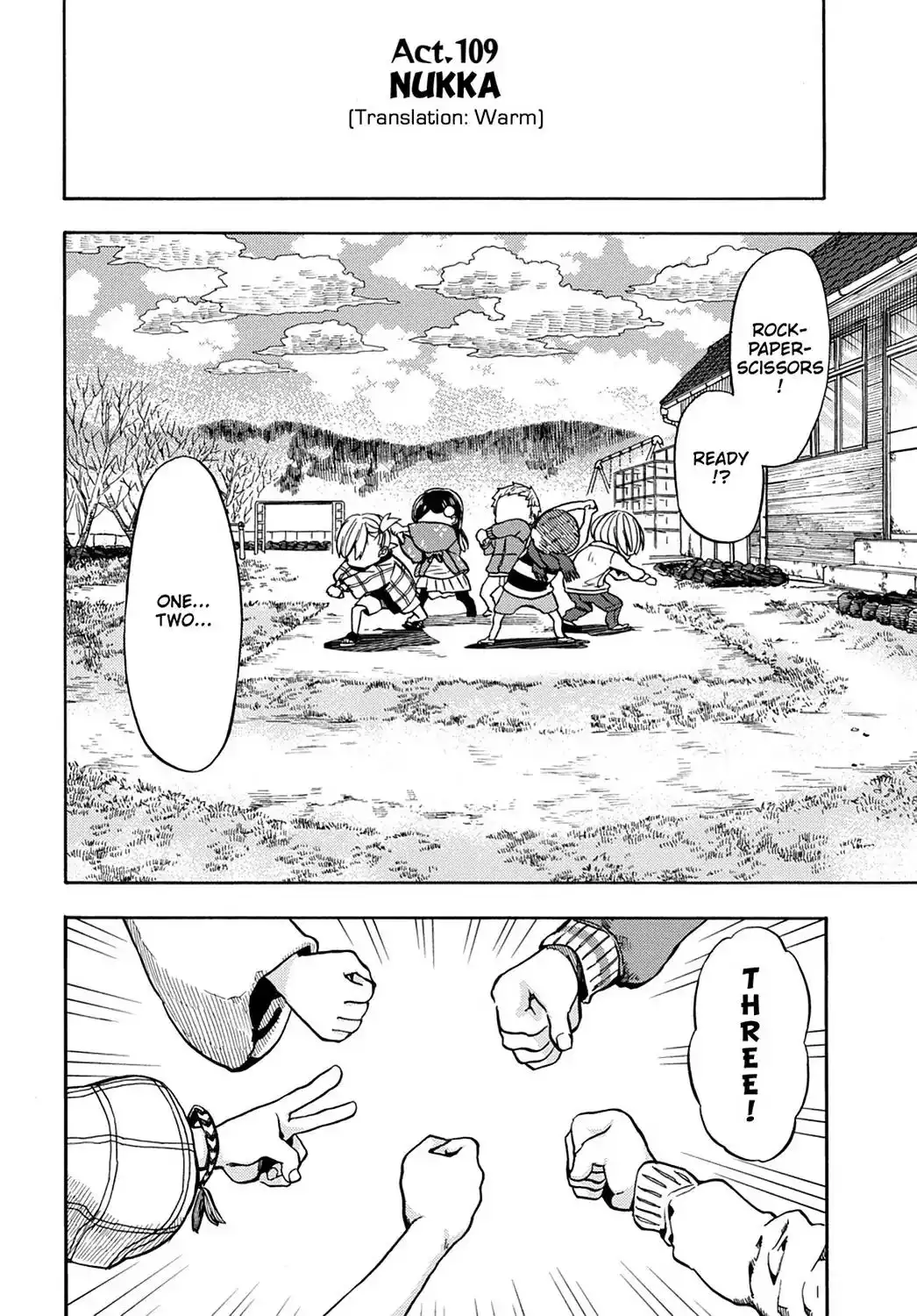 Barakamon Chapter 109