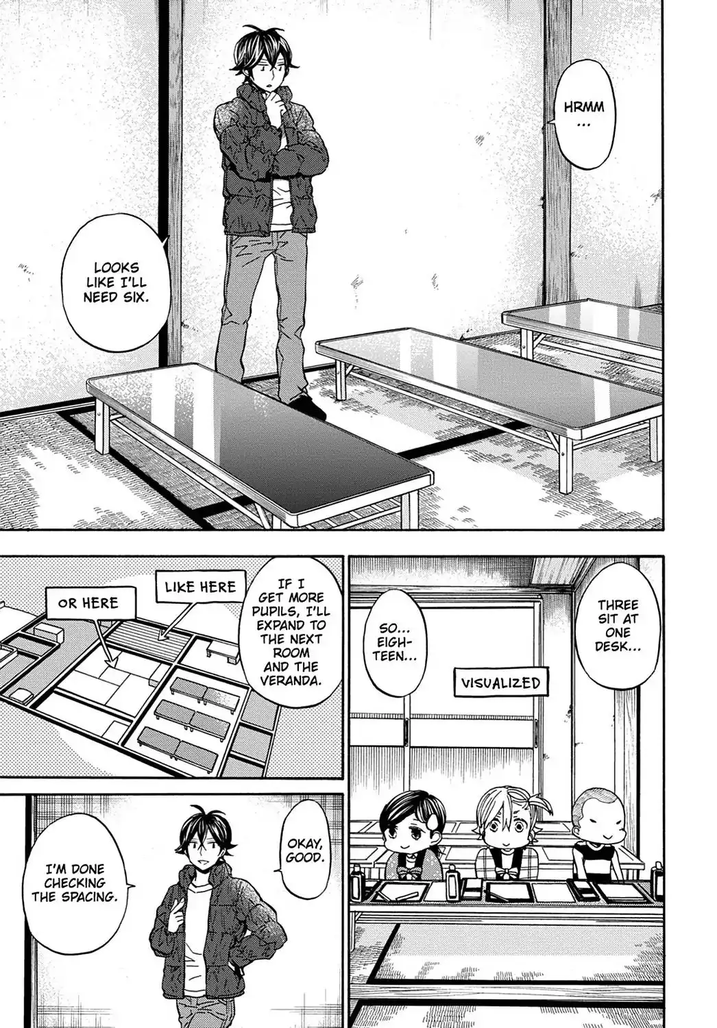 Barakamon Chapter 111