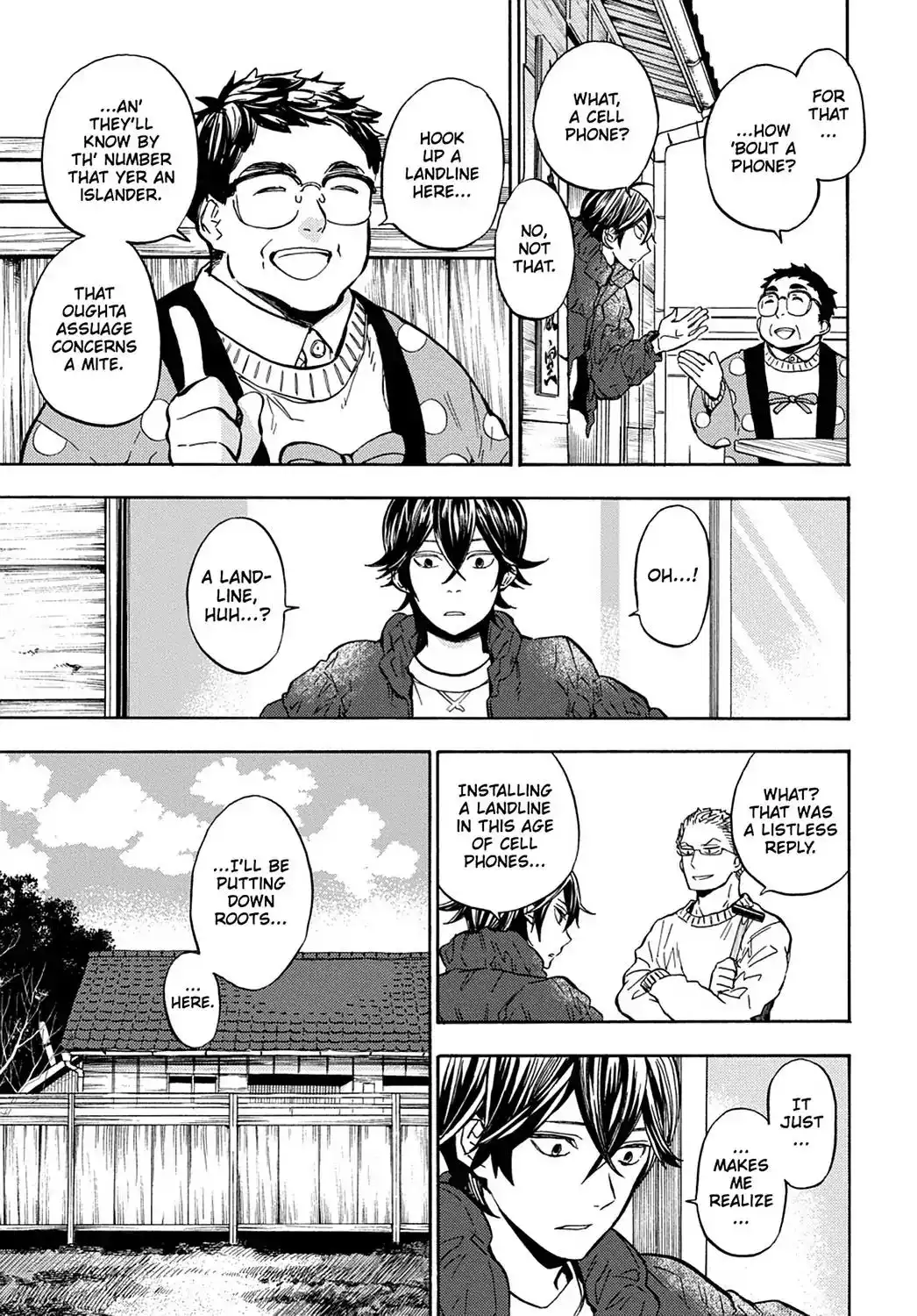 Barakamon Chapter 111