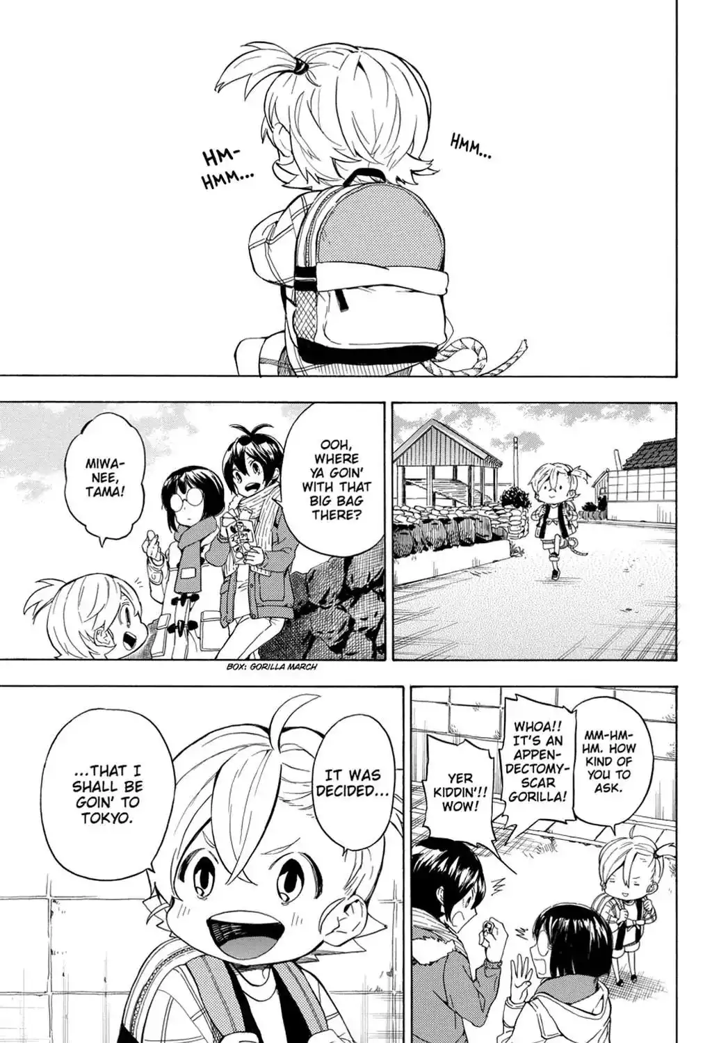 Barakamon Chapter 112