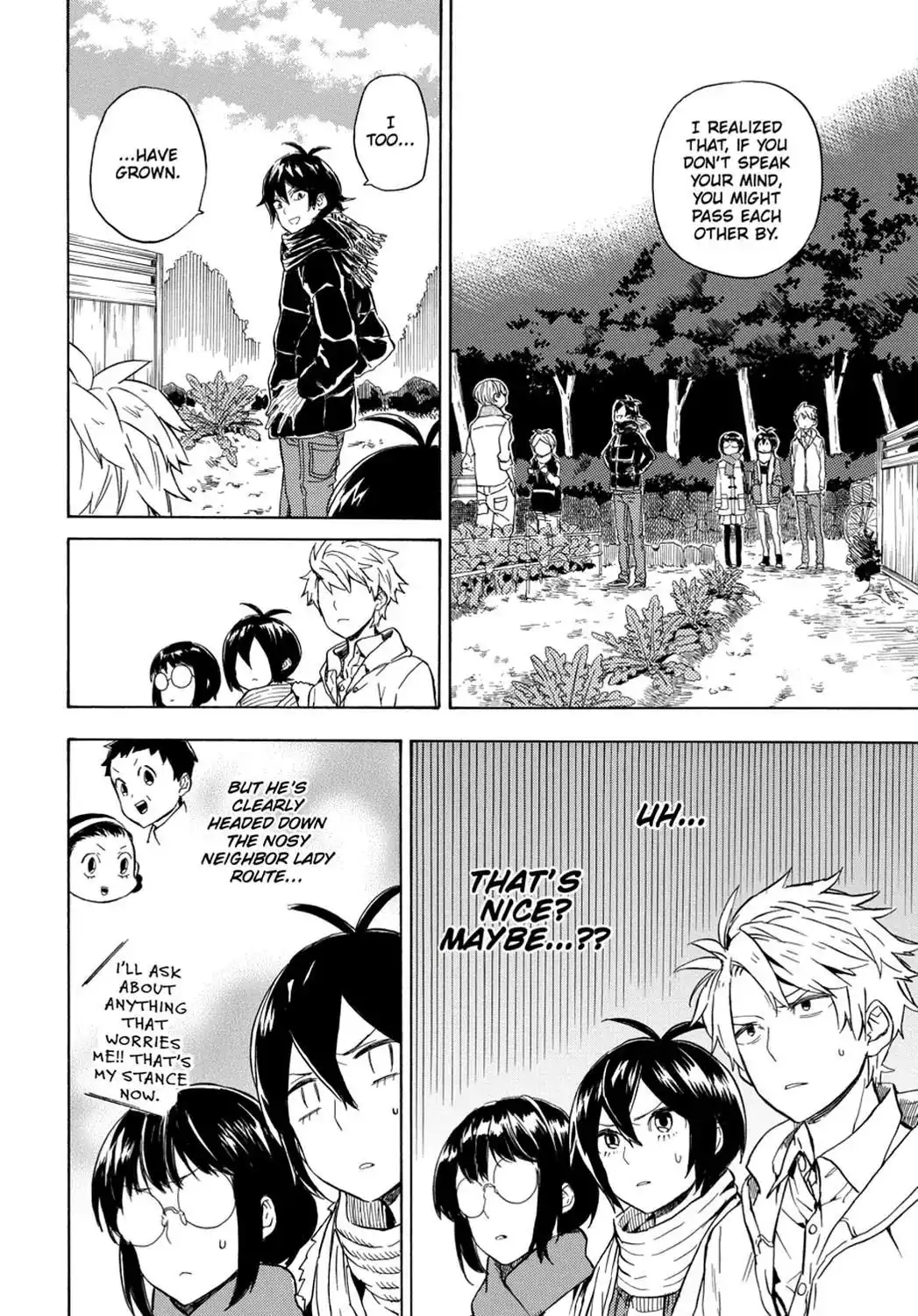 Barakamon Chapter 112