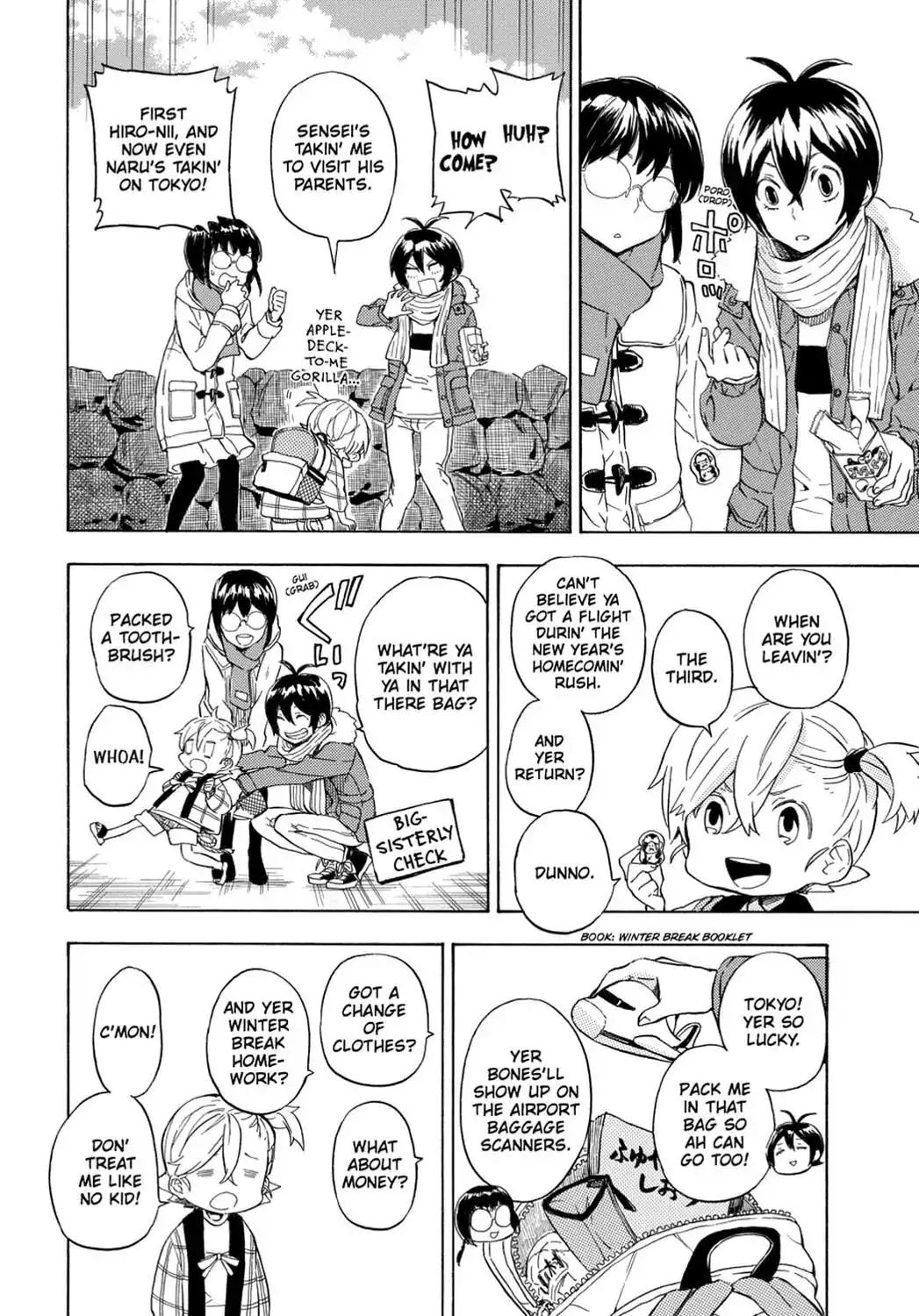 Barakamon Chapter 112