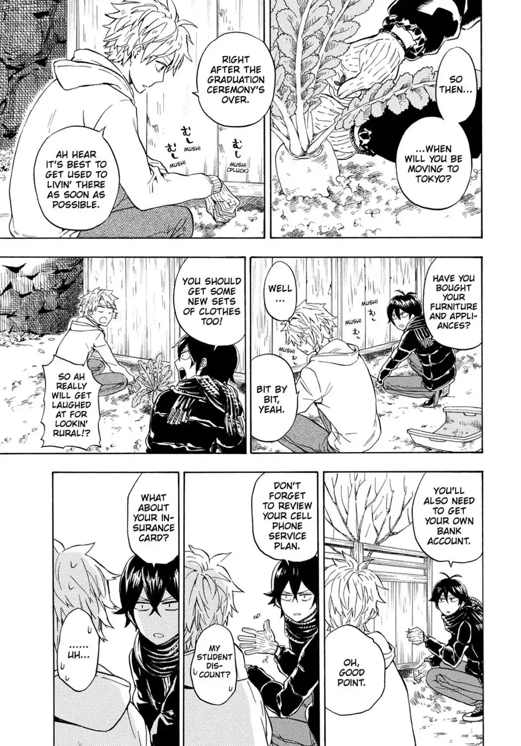 Barakamon Chapter 112