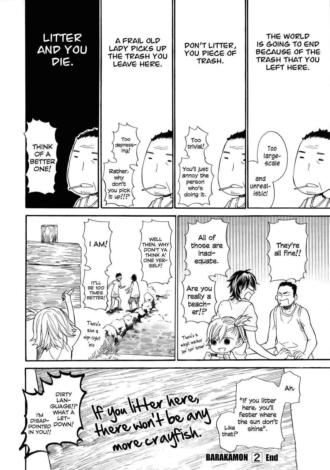 Barakamon Chapter 18