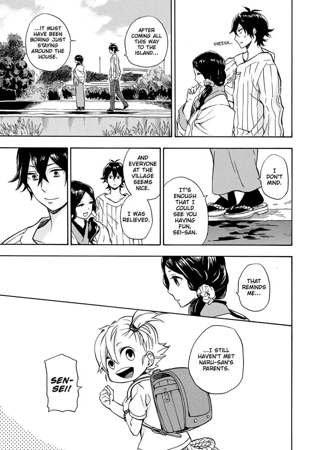 Barakamon Chapter 82