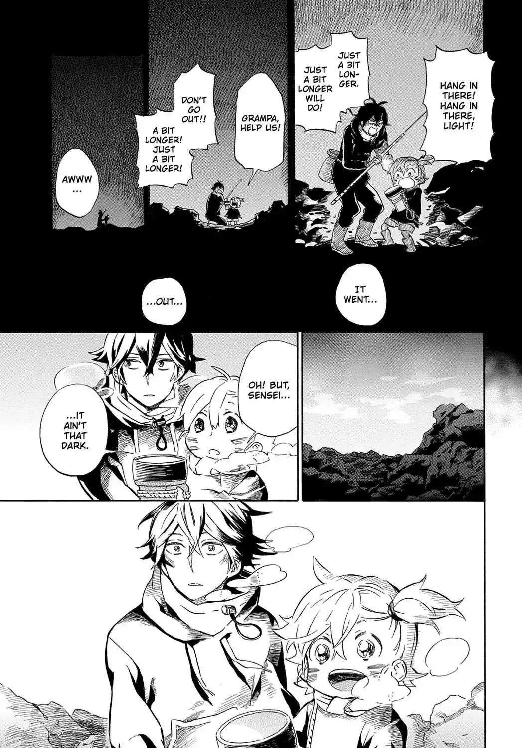 Barakamon Chapter 87