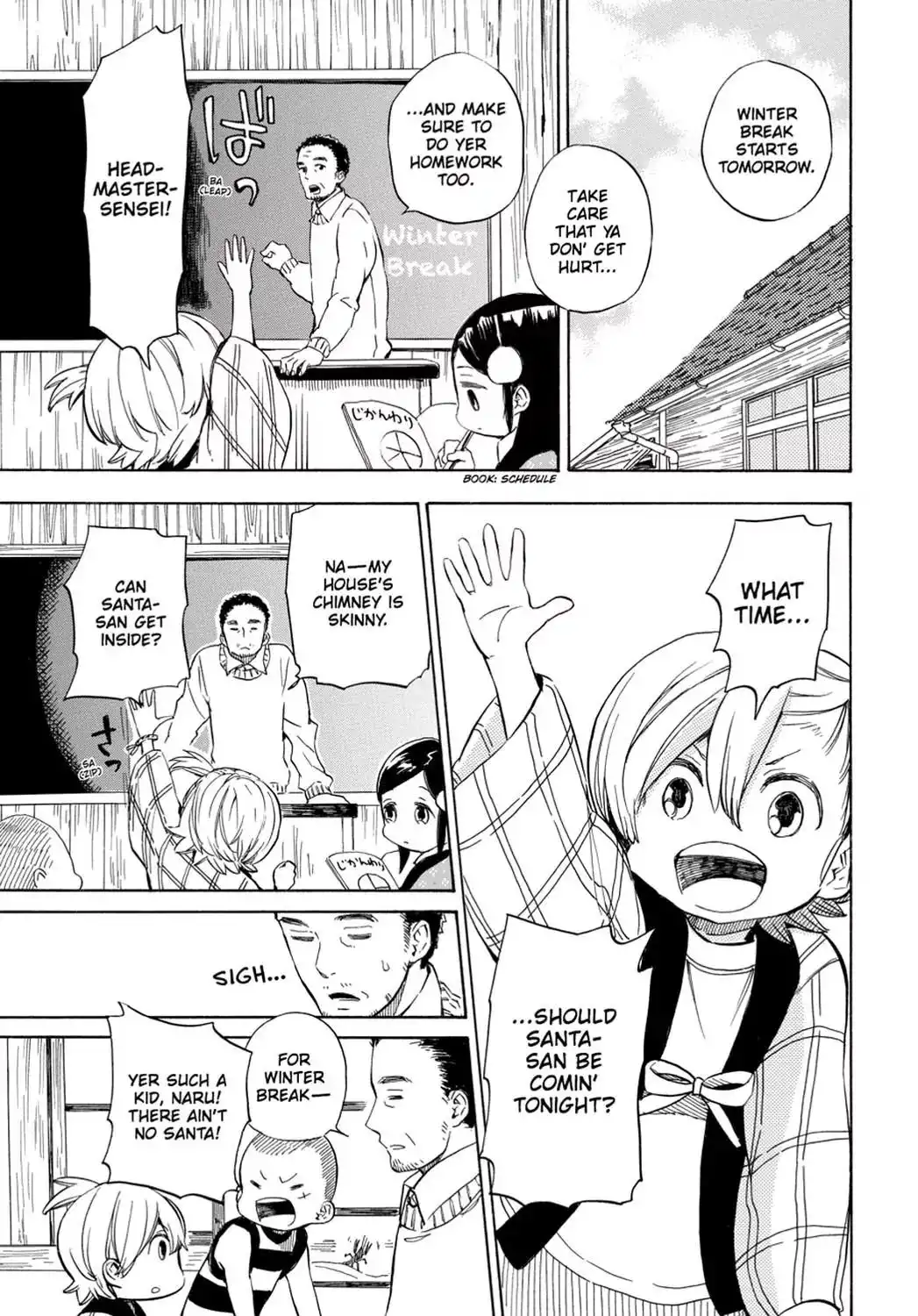 Barakamon Chapter 90