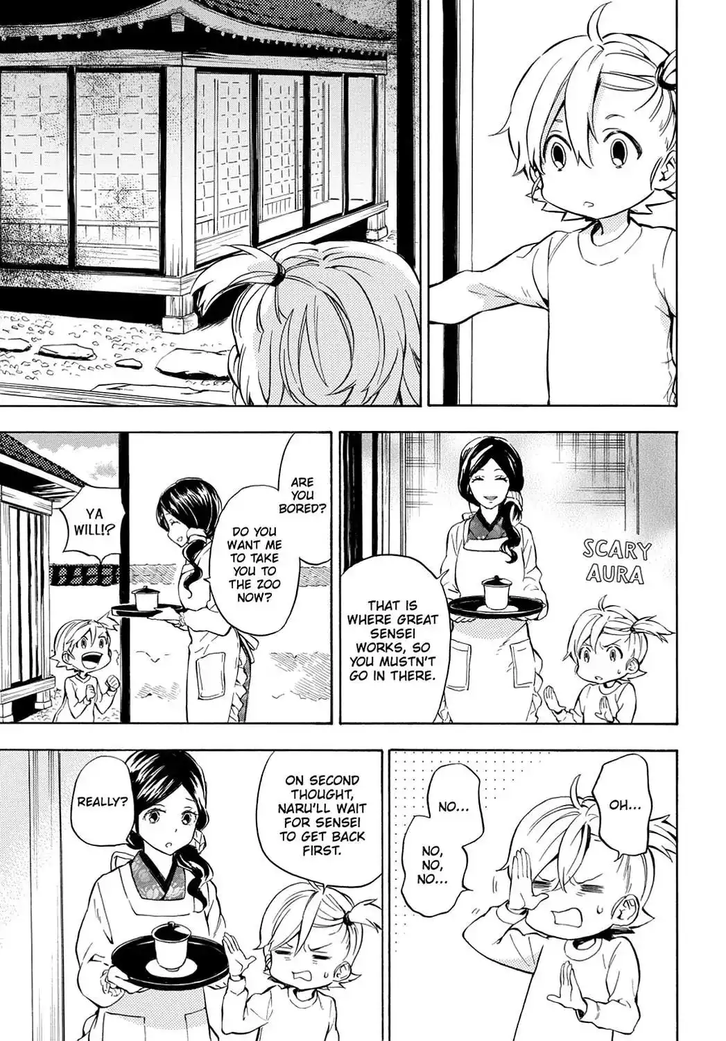 Barakamon Chapter 95