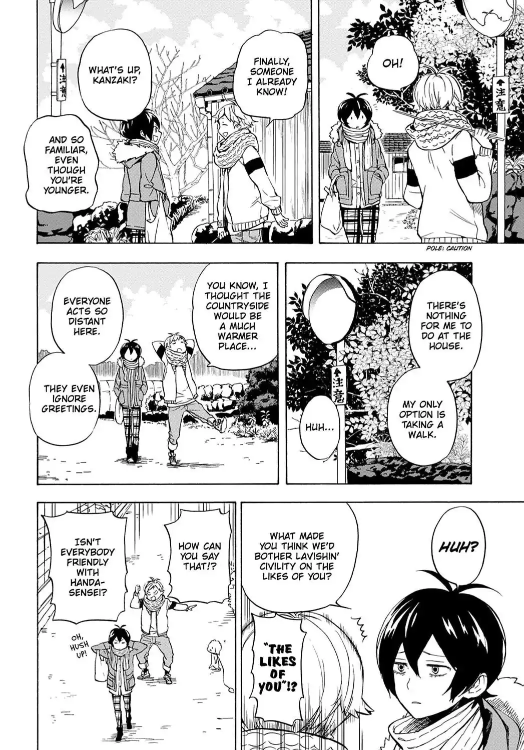 Barakamon Chapter 97