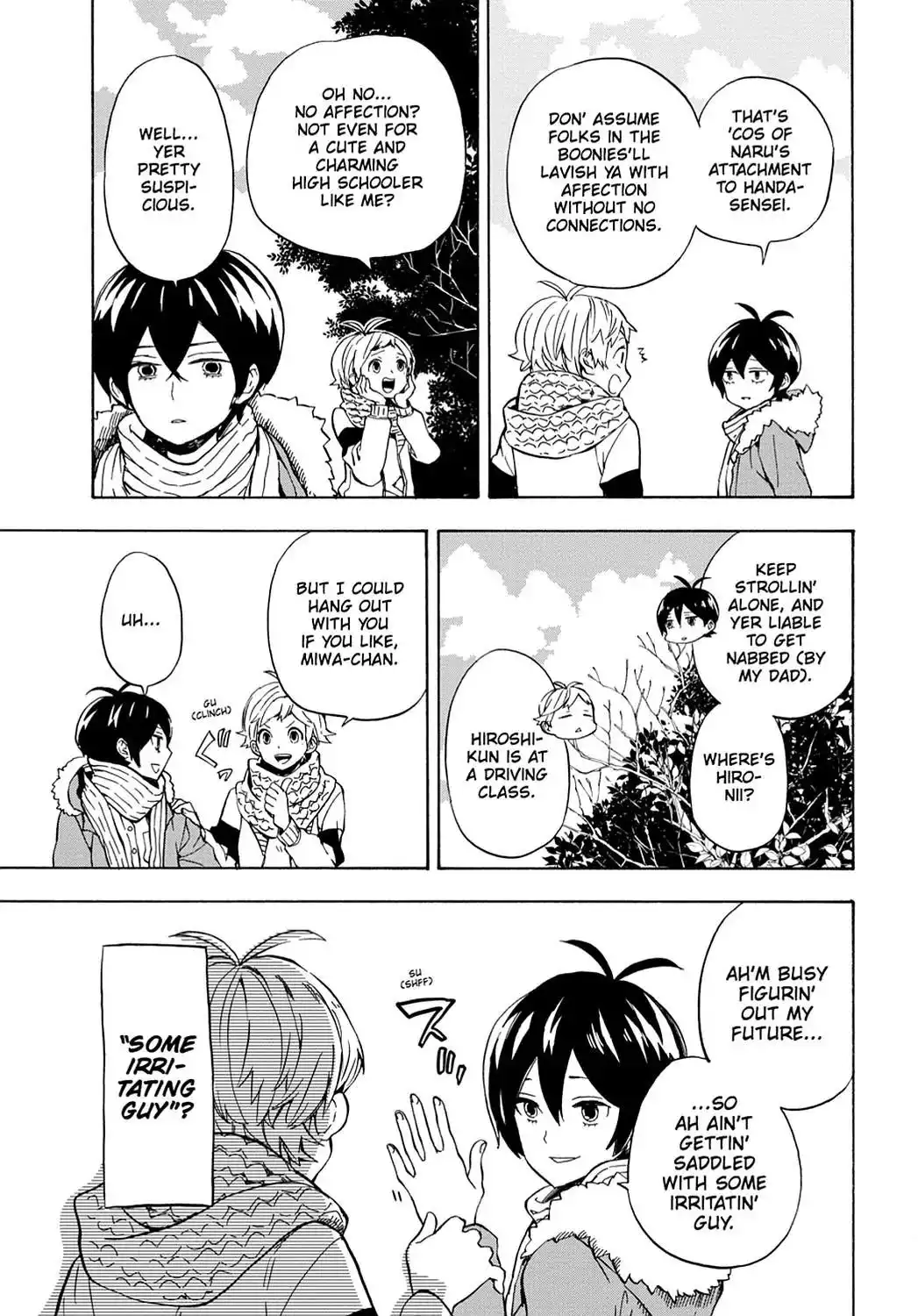 Barakamon Chapter 97