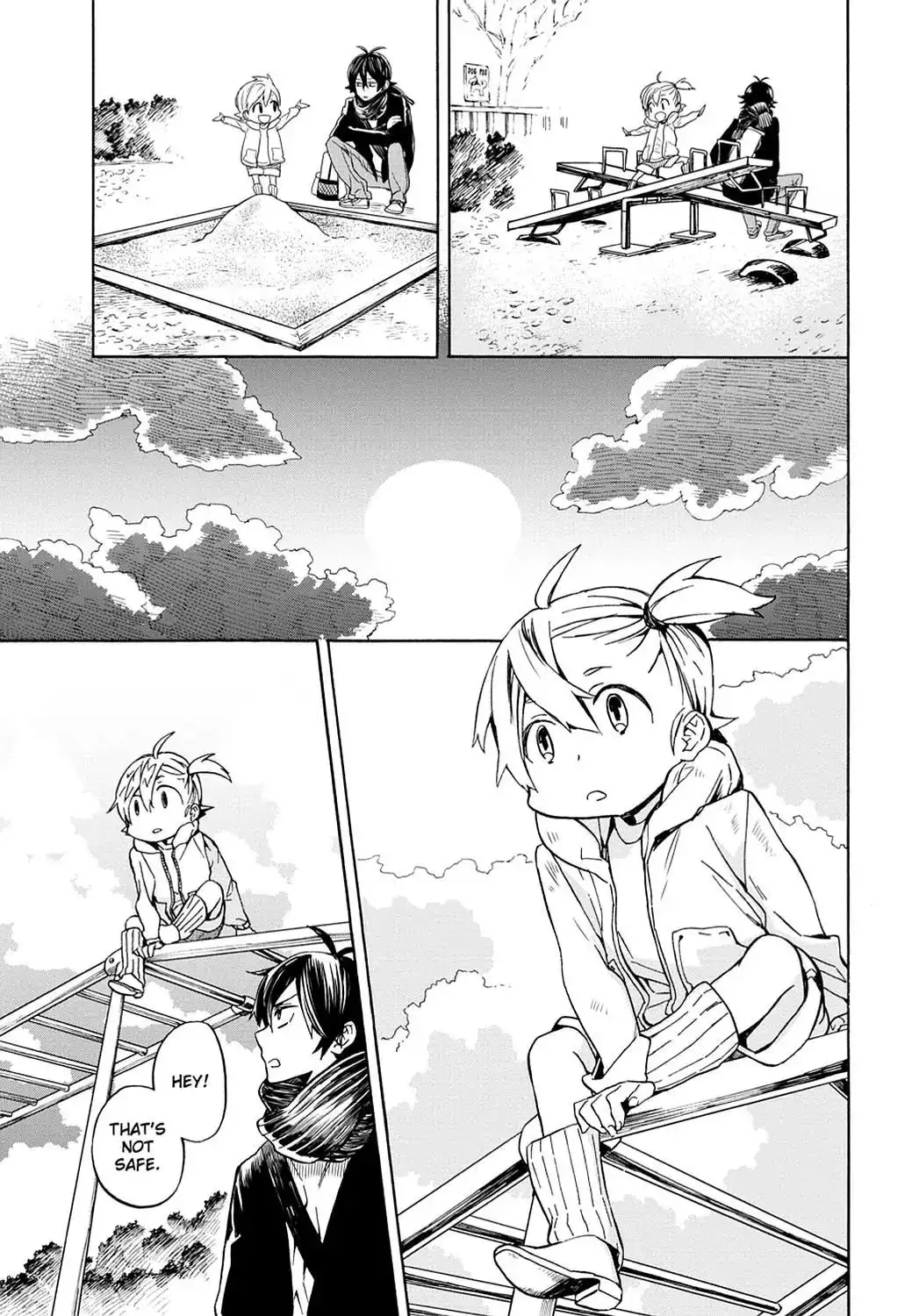 Barakamon Chapter 99