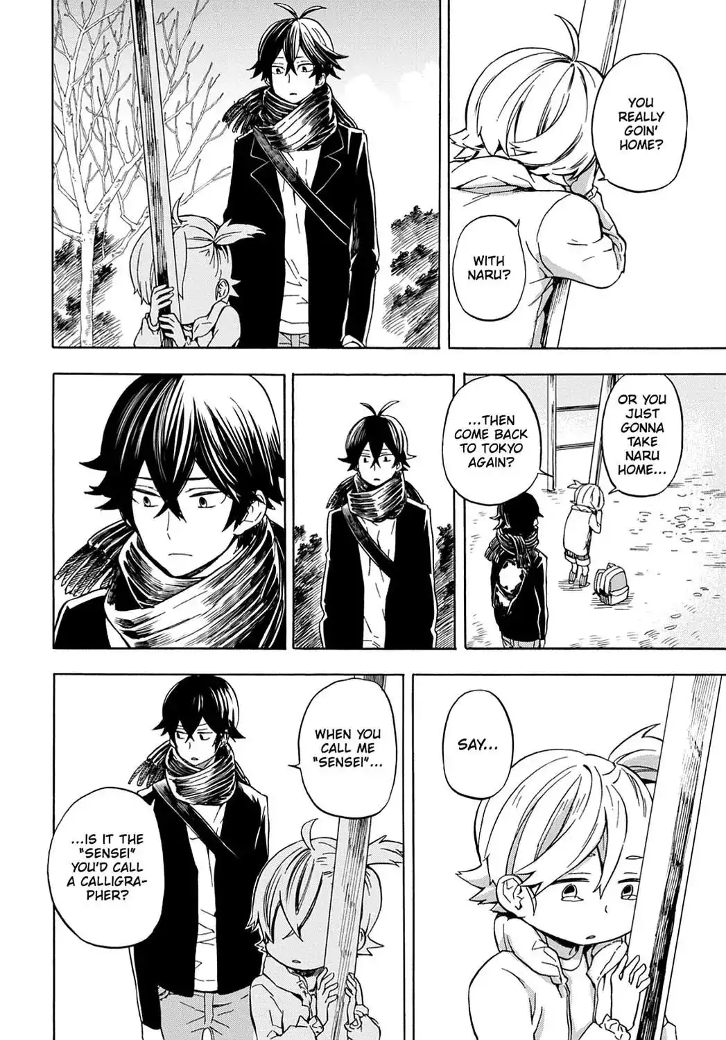 Barakamon Chapter 99