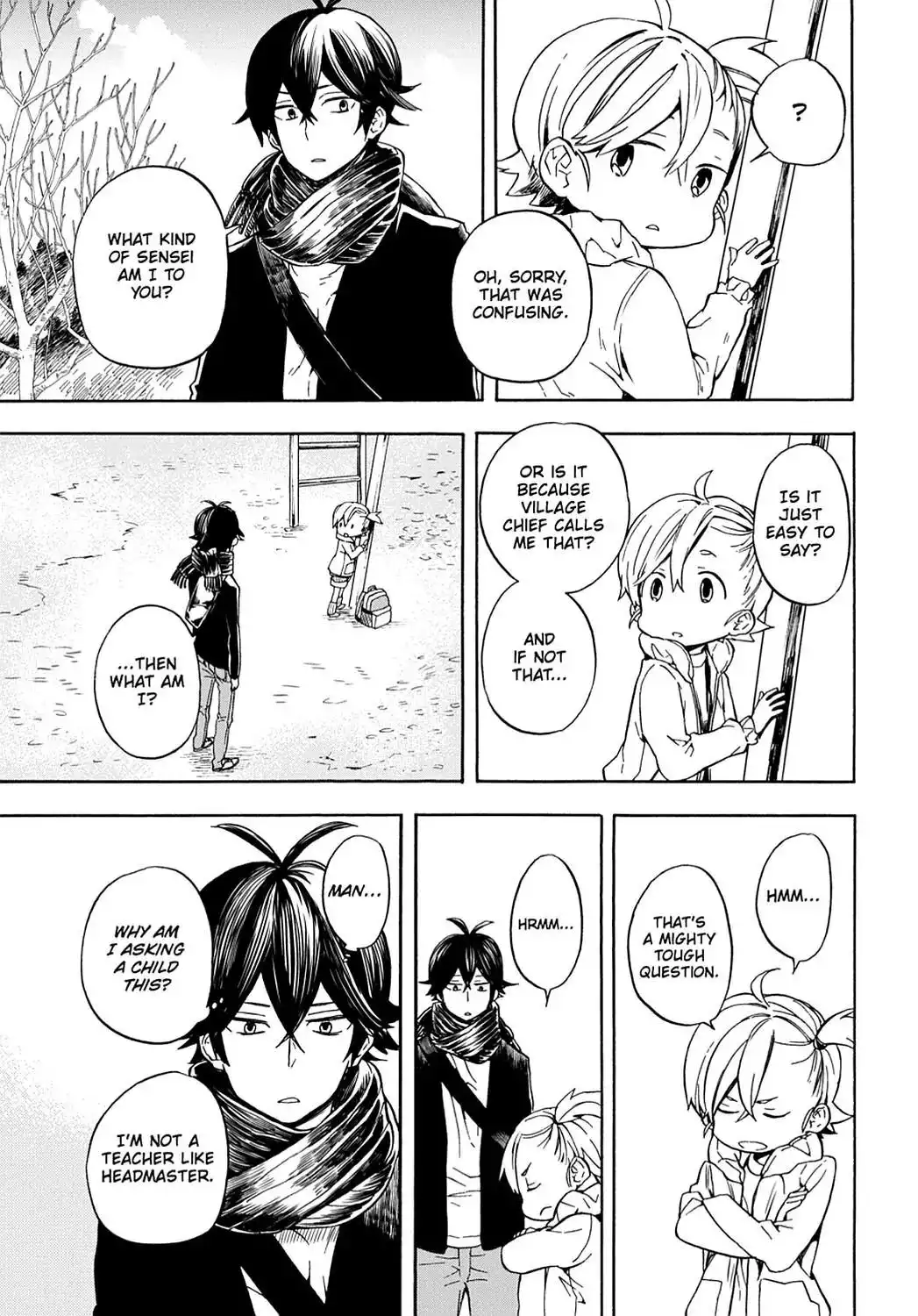 Barakamon Chapter 99