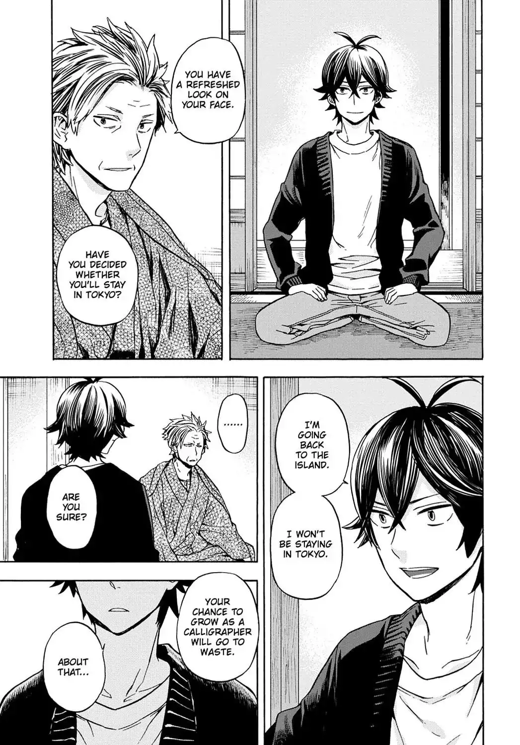 Barakamon Chapter 99