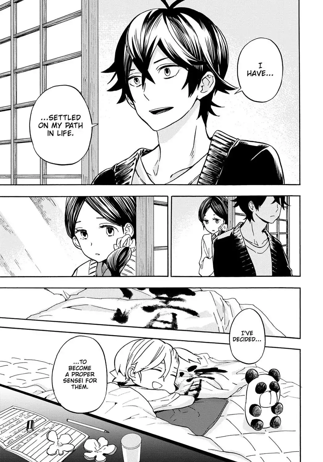 Barakamon Chapter 99