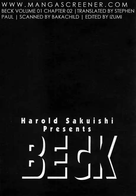 Beck Chapter 2