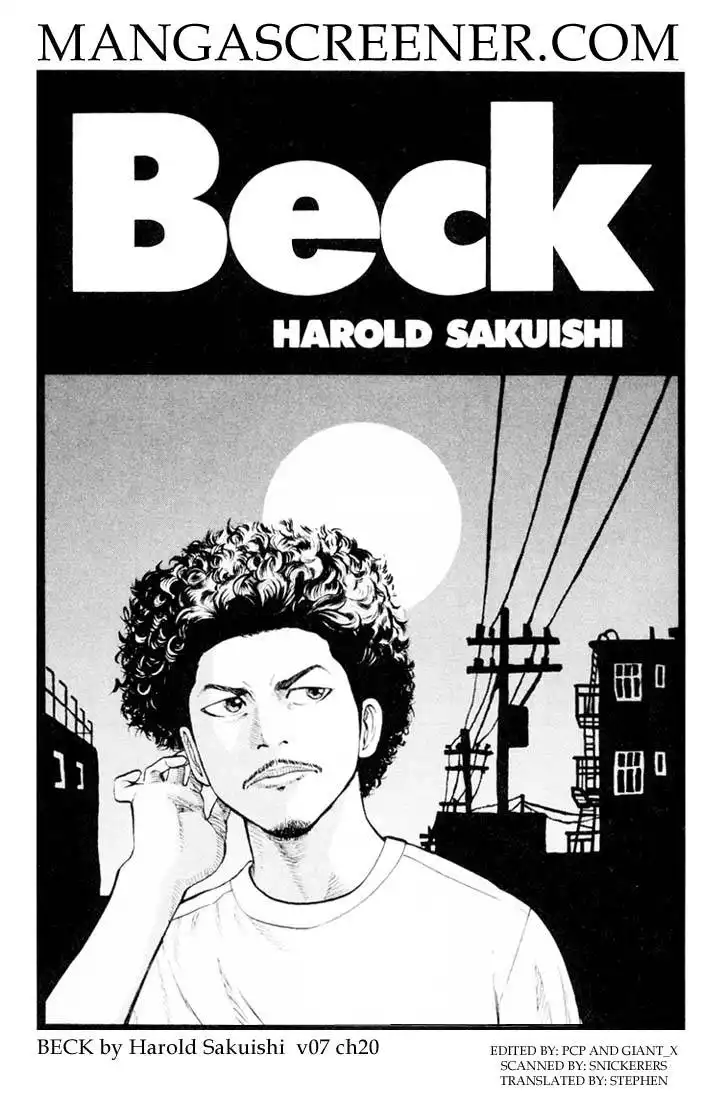 Beck Chapter 20