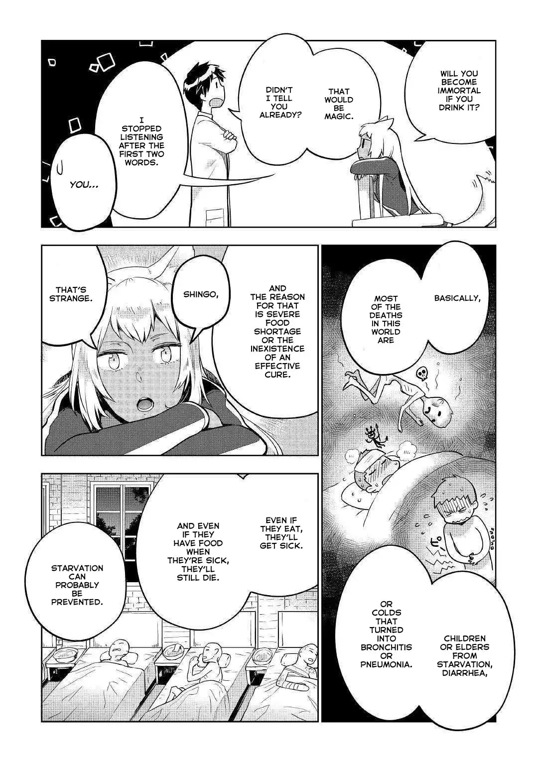 Jui-san no Oshigoto in Isekai Chapter 34