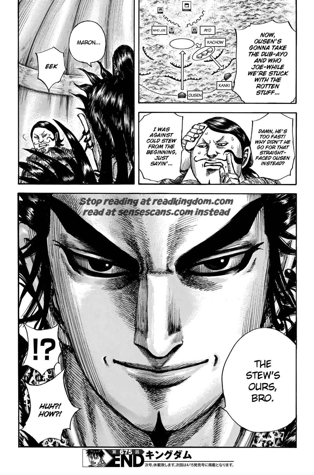 Kingdom Chapter 675.1 19