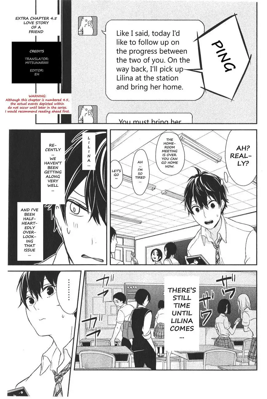 Koi to Uso Chapter 4.5