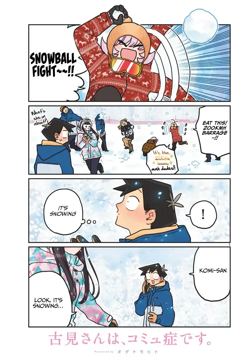 Komi-san wa Komyushou Desu Chapter 262