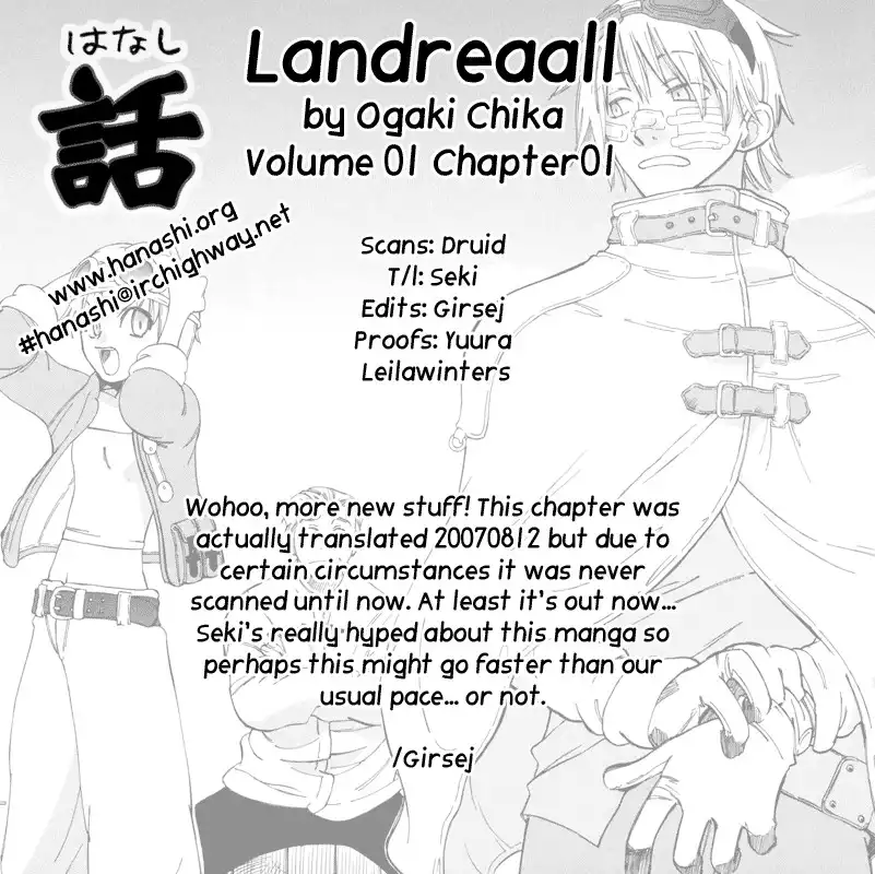 Landreaall Chapter 1