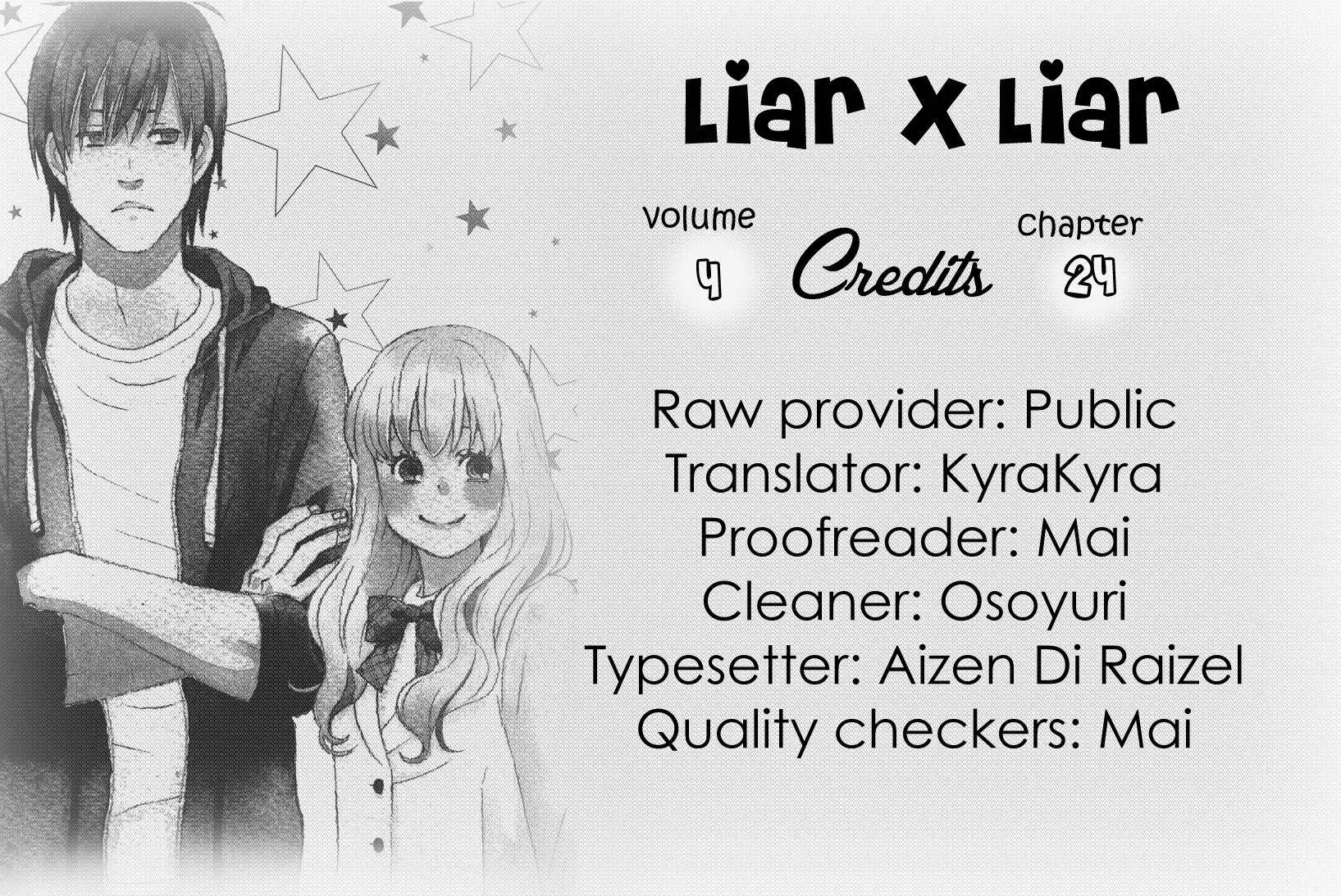 Liar x Liar Chapter 24